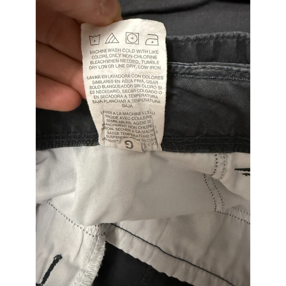 Wrangler Mens Y2K Thick Cargo Black Relaxed Utility Zip Fly Outdoor 32 - Picture 8 of 8